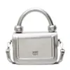 Bolsa de Ombro Exquisita e Compacta Bolsa de Mão para Trabalho Feminina 2025 Nova Elegante Nicho High-End Pequena Quadrada Transversal
