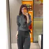 Suéter de Punto con Cuello para Mujer, Estilo Casual para Viajes Diarios, Primavera y Otoño/Invierno, Hombro Normal, Patrón Retorcido, Capa Base, Suéter Suave, Manga Larga
