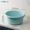Lavabo Profundo, Cubeta de Plástico para el Hogar, Lavabo para Lavar Verduras, Tamaños Pequeño, Mediano y Grande, Lavapiés, Cubeta Engrosada para Lavar Ropa