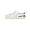 Zapatillas Deportivas Casuales de Cuero Genuino de Vaca con Bloques de Color para Mujer 2026 Otoño Nuevo Estilo Plateado Versátil Ligeras Zapatos de Entrenamiento Alemanes Verano