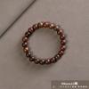 Pulsera de Hilo para Dedo del Pie con Cuentas de Buda de Rama Roja de Laos Estilo Étnico de Dalbergia Pulsera de Palosanto para Hombres y Mujeres