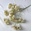 Ventas Directas de Fábrica Flor Artificial para Boda Campana Dorada Crisantemo Silvestre Decoración del Hogar Adornos de Plantas Verdes Artificiales DIY Set de Boda