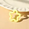 Versión Coreana de Hyuna Llavero Fresco Colorido Flor Pequeña Estrella Campana Accesorios DIY Colgante Color Caramelo Estilo Ins para Mujeres