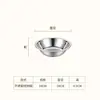 Tigela de Aço Inoxidável para Pet, Tigela para Gato, Tigela para Cachorro, Tigela Dupla de Grande Capacidade para Alimentação e Água com Recipiente Interno, Fornecimento Direto da Fábrica de Origem
