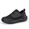 Novos tênis com velcro plus size 2026 para idosos, leves, acolchoados, antiderrapantes, tênis esportivos casuais para pais e mães, tênis para caminhada