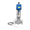 Válvula de control de temperatura eléctrica ZZWPE-10/16 con conexión de brida, válvula de control de temperatura de vapor, acero fundido, acero inoxidable