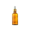 Botella dispensadora de cosméticos portátil, gotero de punta de goma a prueba de luz, botella de vidrio graduada para aceites esenciales marrón 10ml20ml30ml50