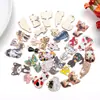 Paquete Mixto de 100 Piezas de Lindos Accesorios de Esmalte para Manualidades de Gato Llavero Pendientes Pulsera Colgantes para Collar Venta Caliente Transfronteriza