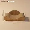 Tabla Rascadora para Gatos Meowlyce, Sofá para Gatos, Papel Corrugado Duradero, Tabla Rascadora Resistente a las Garras de Gato, Herramienta Rascadora Resistente al Desgaste, Sofá para Gatos Chaise Longue