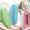 Cepillo para zapatos con cerdas, cepillo de plástico para lavar zapatos, cepillo de mano multiusos para el hogar, cepillo de limpieza manual, cepillo de lavandería con mango, cepillo de baño