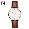 Reloj casual para mujer con movimiento japonés, reloj de cuarzo simple y casual, estilo de diseño nórdico, reloj con correa para estudiante