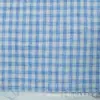 Tela de poliéster-lino a cuadros teñida en hilo, lista para usar, para ropa, comercio exterior, ropa de hombre y mujer, ropa infantil, pantalones y telas para camisas