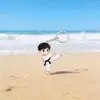 Colgante acrílico para mochila de anime Conan estudiante, llavero, caricatura, para fans más jóvenes, parejas, colegas y amigos