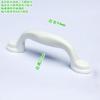 Alça de acrílico branco porta de guarda-roupa armário gaveta alça branco marfim branco leitoso branco porcelana flecha e arco alça antiferrugem
