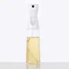 Nova garrafa spray de óleo 200/300ml azeite comestível Garrafa spray de óleo de vidro pote spray de óleo para churrasco atacado