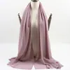 148 Lenço Bolha de Chiffon Perolado Colorido Lenço de Cabeça Malaio Lenço Feminino Lenço de Cabeça Malaio