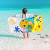 Toalla de baño infantil de microfibra con estampado de dibujos animados, fabricantes transfronterizos de toallas de playa de Amazon, toalla absorbente de secado rápido para natación
