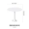 Loja de Bebidas de Chá com Leite Moderna Loja de Bolos Café Estilo Mesa Redonda Pequena de Parede Mesa de Parede Mesa de Canto