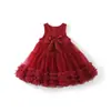 Fábrica de Roupas Infantis Novidades de Outono Vestido de Princesa para Meninas MDD Ano Novo Estilo Pequeno Perfume Colete 2026 Saia Tutu Roupa de Manga Longa