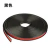 Faixa de borda de placa de madeira autoadesiva em forma de U para móveis, armários e guarda-roupas, faixa de borda macia para mesa e cadeira, porta, fivela decorativa