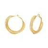 Moda Coreana Nuevo Diseño de Nicho Malla Circonita Pendientes Grandes Adelgazantes Elegantes Estilo Frío Pendientes Exagerados