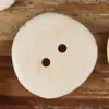 Botão Irregular de Resina Envelhecida com Dois Furos Decoração de Vestido Casaco Casaco de Caxemira Roupas de Algodão