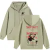 Sudadera con capucha y cremallera de rizo de primavera 300g para pareja Camiseta Publicitaria Juvenil Uniforme de Grupo Cardigan Superior Estampado Bordado