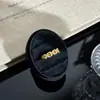 Anel de trevo de quatro folhas brilhante em prata de lei S925 para mulheres, apresentando um design único com pequenos diamantes incrustados e um padrão vazado, adequado para uso diário e versátil para combinar com qualquer roupa.