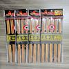 Hashis para Hot Pot para Uso Doméstico, Hashis de Bambu Estendidos, Sem Tinta, Sem Cera, À Prova de Mofo, Resistentes ao Calor, Adequados para Macarrão e Palitos de Massa Frita, para Uso Doméstico e Comercial