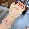 Pulsera Multitalismán de Citrino de Partículas Grandes de Cristal Natural Pulsera Regalo para Mejor Amiga Verano Amatista Nuevo Estilo