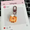 Nuevo Llavero de Tostada de Chef Juguete de Comida Simulación Dibujos Animados Lindo Pan Hamburguesa Papas Fritas Colgante de Bolsa Accesorio