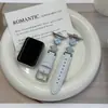 Pulseira compatível com Xiaomi Mi Band 10 Pro, pulseira com padrão de trevo de quatro folhas e lichia para 8 Pro, Redmi 654, pulseira feminina