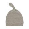 Chapéu de Bebê de Camada Única para Primavera e Outono Chapéu de Bebê com Rabo Chapéu de Nó Chapéu de Bebê Recém-nascido com Pom Pom 0-3-6 Meses