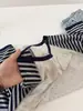 Nueva colección de principios de otoño: Camiseta de manga larga con diseño de bloques de color y patchwork, mangas raglán, cuello redondo, fácil de combinar, top casual y cómodo para mujer