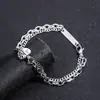 Pulsera de Acero Inoxidable para Hombre, Moderna y Sencilla, Accesorios Populares para Mujer, Joyería Versátil de Gama Alta, Joyería Hip-Hop Retro al por Mayor