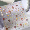 Pegatinas para Uñas de Mascotas Lindas de Dibujos Animados Populares de Tensor Ts-4131 Divertidas y Lindas Pegatinas para Uñas de Animalitos para Niños