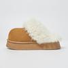 Zapatos de Felpa con Forro de Lana Ant Love Otoño e Invierno Estilo Nuevo Cálidos, Cómodos, Suaves de Látex para Uso Casual en Interiores y Exteriores Pantuflas de Algodón