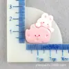 Brincos DIY Temáticos de Comida, Queijo Triângulo Realista, Presilhas de Orelha para Capa de Celular de Queijo, Acessórios de Resina de Material Creme no Atacado