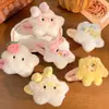 Lindo Peluche Estrella Muñeca Pasador Dibujo Animado Moño Pinza Rompe-Corazones Dulce Corazón de Niña Pin Lateral para el Cabello Accesorio para el Cabello