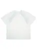 Camiseta Retro de Manga Corta Nanxia Estilo Americano, Transpirable y de Secado Rápido para Verano, Bloques de Color Frescos, Ropa Deportiva