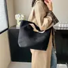 Bolso de Lona Transfronterizo de Moda Nuevo Bolso de Hombro para Mujer Bolso de Mano Versátil Bolso Tote para el Trabajo Bolso de Hombro Casual