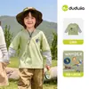 Celebra el Día Nacional 10% de descuento Camiseta Bebé Familia Dudu Ropa de Otoño Camiseta Base Antibacteriana para Exteriores Infantil Masculina