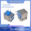 Soquete fêmea de camada dupla USB3.0 AF90 graus placa de plugue horizontal placa de plugue de quatro pinos conector de transmissão de alta velocidade USB3.0