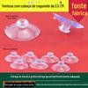 Fornecimento de fábrica ventosa de plástico transparente cabeça de cogumelo ventosa 35mm ventosa de vidro sem furo ventosa para vidro de carro