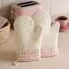 Luvas Térmicas de Silicone com Grade Espessa para Travessas, Resistentes a Altas Temperaturas, Antiderrapantes, Impermeáveis, para Forno e Micro-ondas Doméstico