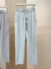 Calça Casual Feminina Fresca de Secagem Rápida para Primavera e Verão, uma Calça Leve de Secagem Rápida Adequada para Primavera e Verão 11188