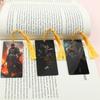 Marcapáginas de Wukong con diseño de mito negro, colgante de acrílico que rodea el juego, marcador de lectura de viaje al oeste, color de alta calidad, regalo para estudiantes