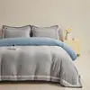 Juego de Ropa de Cama de Terciopelo de Leche de Lujo Ligero 2026 Nuevo Terciopelo Coral Espesado Hojuela Acolchada Funda de Edredón Ropa de Cama