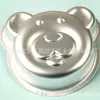 Molde para Pastel de Oso Molde de Dibujos Animados de Pez Payaso Molde de Dibujos Animados de Casa Pequeña Molde de Pastel de Aluminio