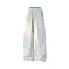 Comercio Exterior Venta al por mayor transfronteriza 2026 Pantalones deportivos para hombre Mujer Primavera/Verano Estilo americano Holgado Caída Delgada Pierna recta Casual Ropa de trabajo